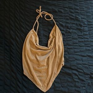 Super cute shimmery halter top!